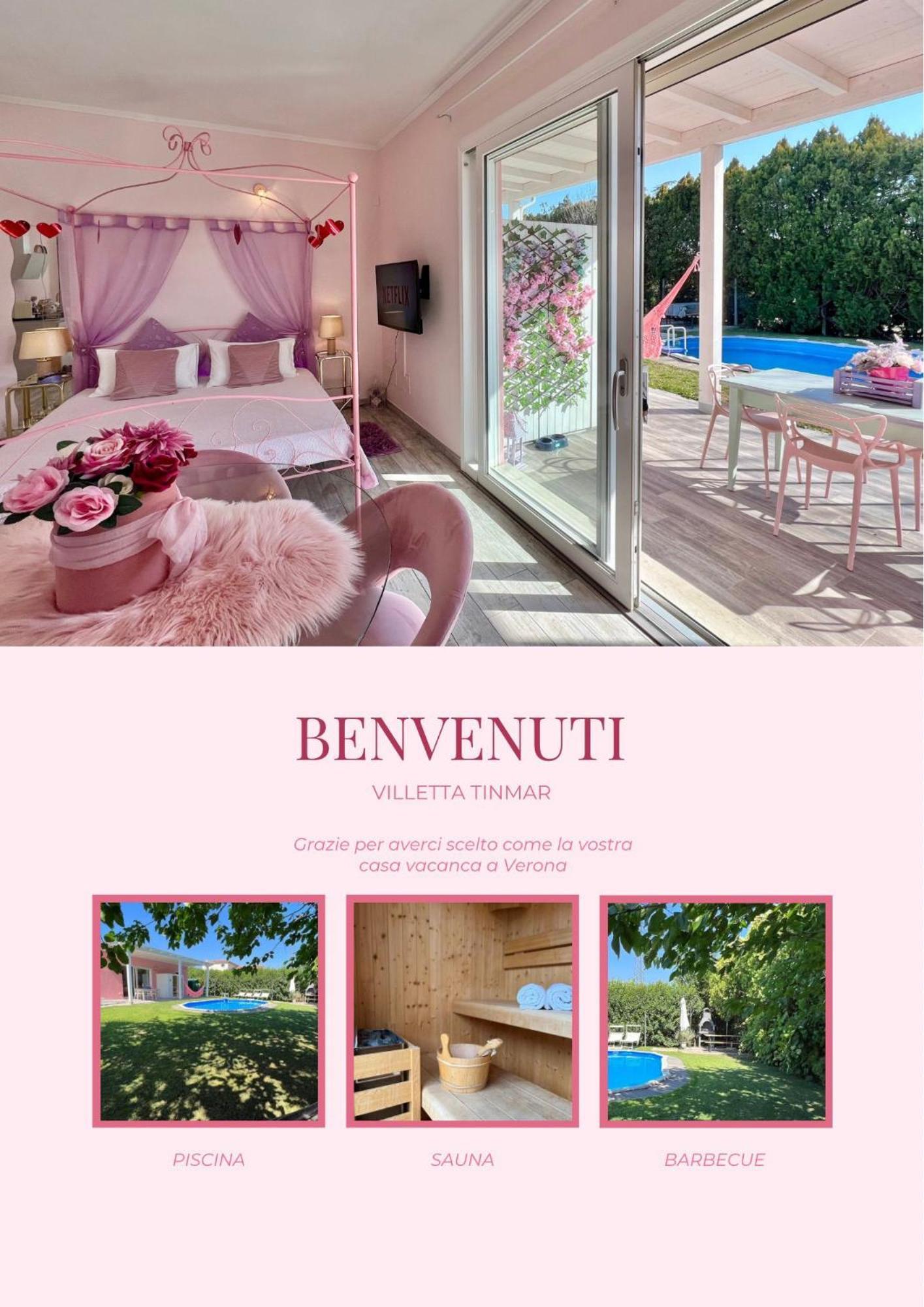 Villetta Tinmar Barbie House Verona Dış mekan fotoğraf